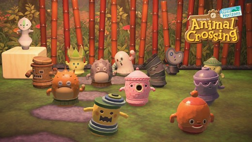 Gyroide Animal Crossing New Horizons : Liste complète de tous les gyroïdes sur ACNH