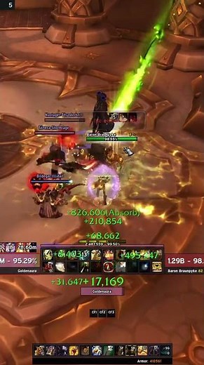 WoW raid: Baron brings the heat!
