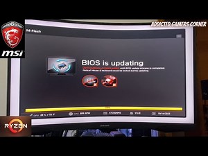 Bios update - MSI b450 tomahawk max - the easy way with m flash - Late Dec 2024