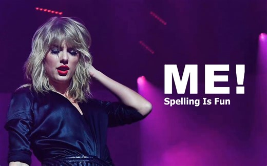 【4K中英字幕】Spelling is fun! Taylor Swift《ME!》Lover巴黎首唱会现场