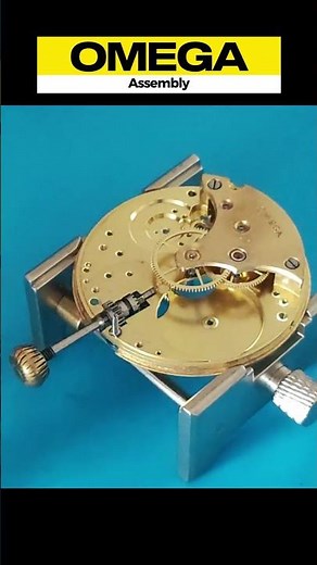 Omega Vintage Pocket Watch Restoration | Part 3 - Assemble #omega #horology #watchrepair