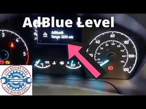 Hoe controleer ik het niveau van AdBlue op de Ford Transit? - Ford Transit (MK 8)