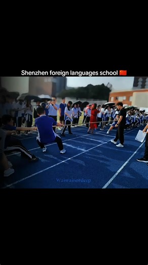 Exciting PE Class Competition at Shenzhen High School