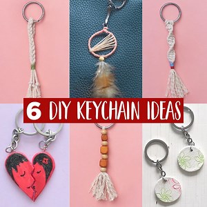 6 DIY keychain Ideas | DIY Rope Crafts | How to make keychains Hey! Here are 6 amazing DIY Keychain Ideas that you can do at home! Follow us for more DIY craft ideas! :D #DIYRopecrafts #Keychains #Homemadecrafts Our Social Media: Watch more: http://www.21frames.in/artalltheway Follow us on Instagram: https://www.instagram.com/ventunoart Follow us on Facebook: https://www.facebook.com/ArtAllTheWay | Art All The Way