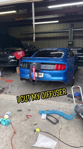 DIY Car Modification: Cutting the Diffuser and Removing Bumper
