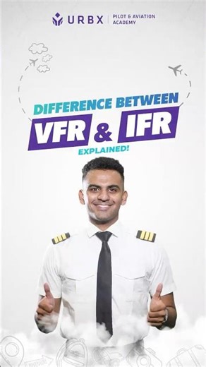 ✈️ Difference between VFR vs IFR | Explained by an Pilot Expert #polotacademy #pilotrules