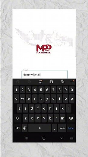 Aplikasi MPP Digital Nasional - Tutorial Login Aplikasi