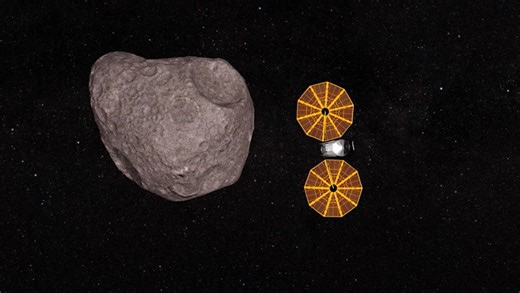 NASA's Lucy spacecraft flyby asteroid Dinkinesh at 10,000 mph