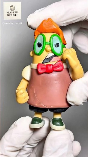 Melvin | Clay Figure | Captain Underpants #captainunderpants #clayart #masterbiscuit