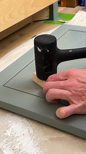 Installing perfectly flush drawer fronts. #drawerfronts #satisfying #woodworkingskills #asmrvidsounds | KeithJohnson_CustomWoodworking