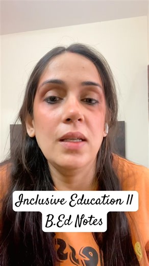Inclusive Education – Definition | B.Ed Exam | Easy Language #shorts #bedexam #bednotes #education