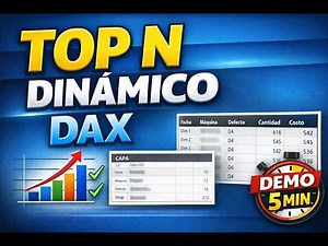 Top N en Power BI con DAX (TOPN + ADDCOLUMNS) en 5 min | Caso Calidad en Planta