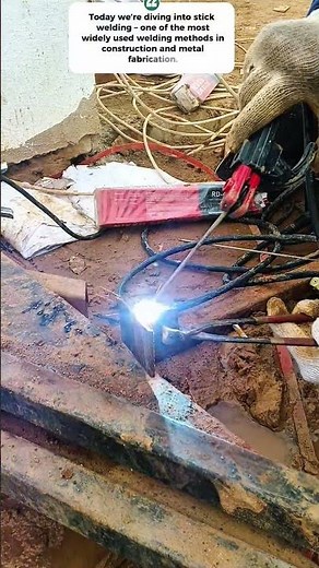 Stick Welding Basics: RD-46 Electrodes & Miller Machine - Educational Short"‎