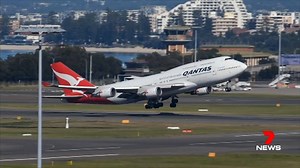 39K views · 262 reactions | This could be the last time we see this Qantas jumbo jet in Australian skies, taking off this morning to Los Angeles. It is heading to a plane parking lot and with COVID hitting the airline, it is unlikely to return. www.7NEWS.com.au #Qantas #7NEWS | 7NEWS Sydney | Facebook