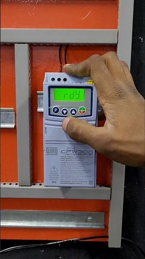 Como Fazer Reset de Fábrica Inversor de Frequência WEG #cfw300 #cfw500 #cfw08
