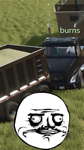 HOW MANY TIMES DID YOU HIT THAT TRAILER?! - YES! 🤨🤨 | Farming Simulator 25 #shorts #farmingsimulator