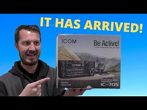 This Radio is AMAZING! The Icom IC-705 Unboxing and First Thoughts!