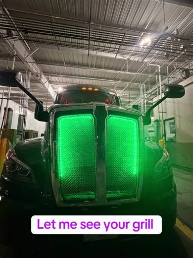 Let’s see that grill 😎🚛 Drop the front of your truck! Chrome, bugs, or battle scars—show it off 👇 #TruckTok #TruckerLife #18Wheeler