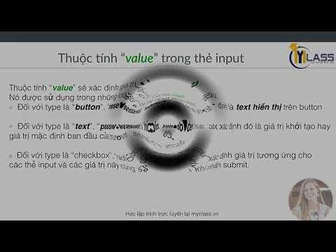 Bài 16.3 _ Phân biệt thuộc tính “value” và “name”