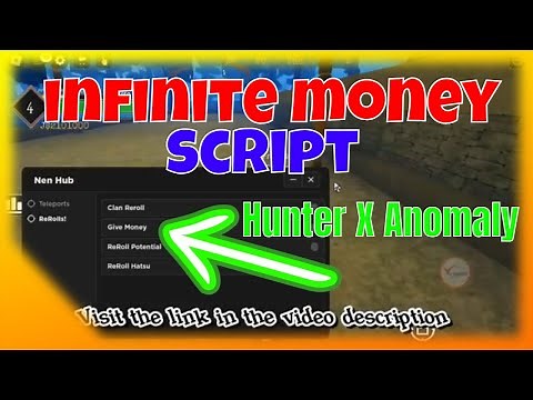 hunter x anomaly script - new auto farm and infinite money showcase!!!!!! hunter x anomaly