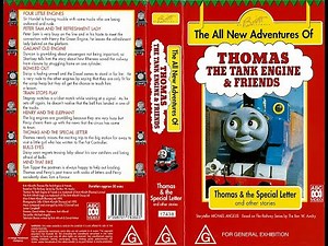 Opening To Thomas The Tank Engine & Friends Thomas and the Special Letter 1996 AU VHS