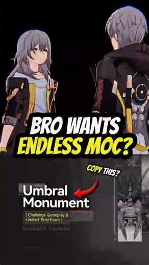 Let every Memory of Chaos remain like Umbral Monument in Endfield?