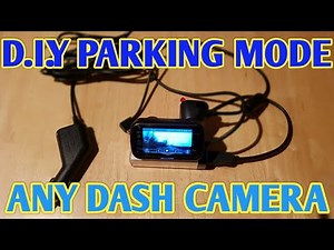 DASH CAM PARKING MODE WITHOUT HARDWIRE USING BATTERY PACK
