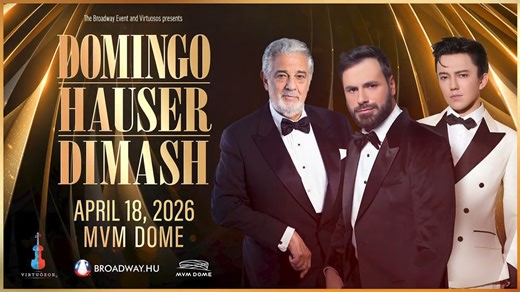Three Icons - One Stage | Domingo, HAUSER & Dimash Live in Budapest ✨ A once-in-a-lifetime concert unites opera legend Placido Domingo, the charismatic cellist HAUSER, and the vocal phenomenon Dimash Qudaibergen. Witness the fusion of timeless opera, breathtaking vocals, and electrifying instrumental brilliance, enhanced by cinematic visuals, full orchestral arrangements, and spectacular duets, trios, and solos. On this extraordinary evening, the stage comes alive as these exceptional artists sh
