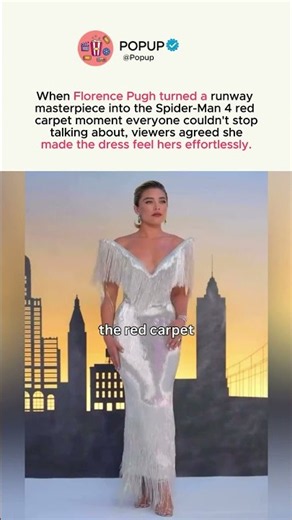 Florence Pugh absolutely owned this runway look at the Spider-Man 4 premiere #florencepugh