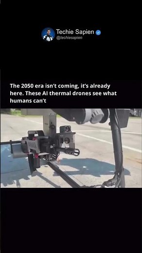 AI Thermal Drone Can See What Humans Can't! 🚁🤯