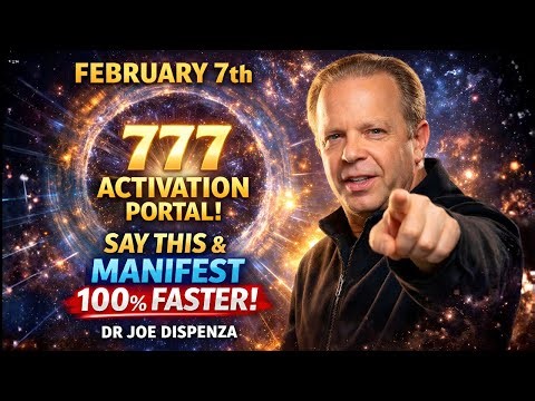 February 7th Is a 777 Activation Portal – Say THIS and Manifest 100% Faster! | DR JOE DISPENZA