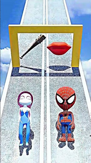 Spider-Man Saves Gwen Stacy from Venom's Pranks #SpiderMan #GwenStacy #Venom