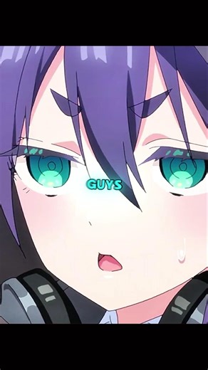 What color are her eyes? 🧐 #anime