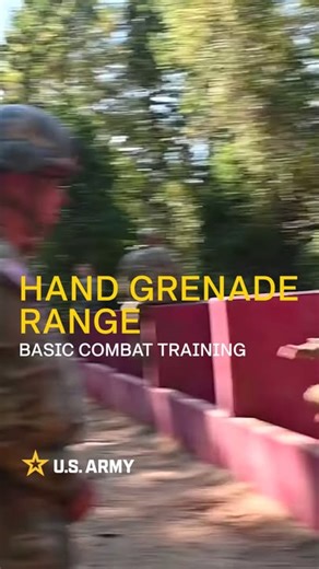 During White Phase, Trainees are exposed to live hand grenades. This graduation requirement challenges Trainees to confidently deploy an M67 fragmentary grenade after successfully throwing three simulation grenades. Throughout Initial Military Training, Trainees are exposed to basic warrior tasks that all Soldiers, no matter their Military Occupational Specialty, should be proficient in. | U.S. Army Center for Initial Military Training