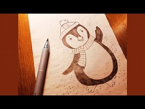 How To Draw A Cute Penguin Easy Step By Step