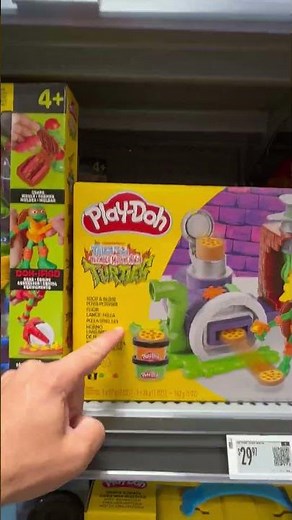 play doh toy tmnt is like a 1990s tv commercial