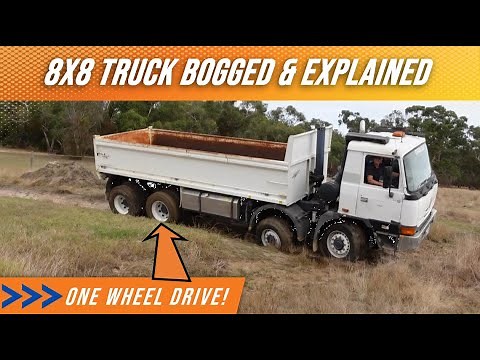 Bogging an 8x8 Tatra truck to figure out how it works - UPDATED