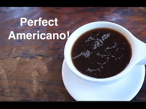 How to Make a Perfect Americano! | At Home!