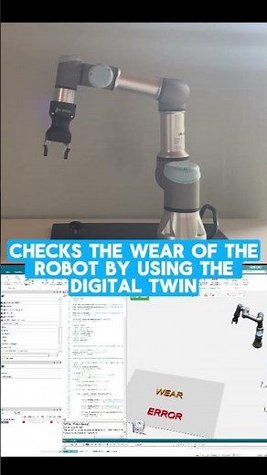 Digital Twin with #universalrobots and Siemens Process Simulate
