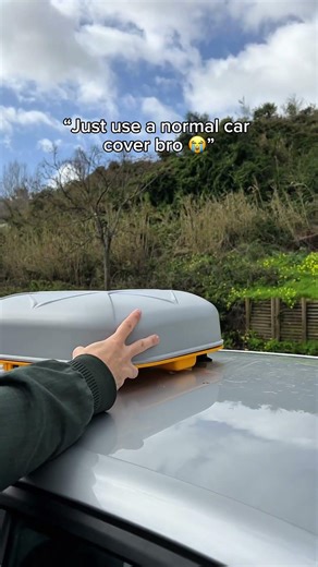 First Automatic car cover with anti theft system #usacars