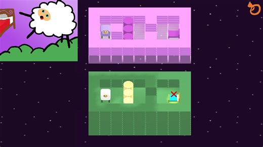 【解谜】在梦境推箱 - Counting on Sheeps【游戏推荐/解谜原型/423】