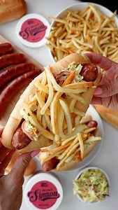 Nothin’ screams summer quite like a good old Polish Boy! 🔥 This hot dog’s got it all—smoky, messy, and packed with flavor. Our Polish Boy Kit is grill-ready and available @goldbelly. Let’s keep that summer sizzle alive. 🌭 | Michael D. Symon