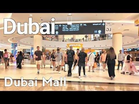 Dubai [4K] Amazing Dubai Mall, City Center Walking Tour 🇦🇪
