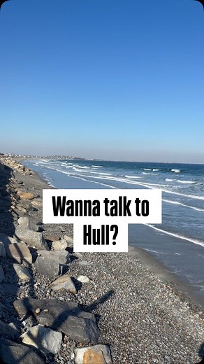 Wanna Talk To Hull? #beach #ocean #beachlife #water #atlanticocean #nature | Hull Massachusetts