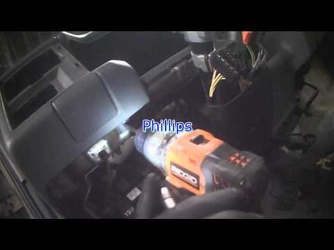 VW T4: Eurovan front heater core removal