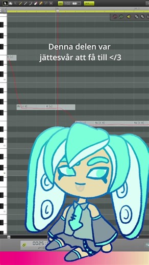 Miku tolkar Lilla Al-Fadji - Delulu (refräng) #hatsunemiku