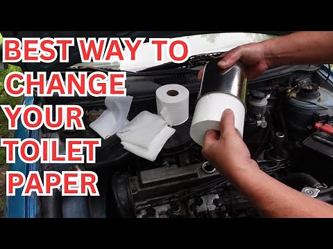 Frantz toilet paper oil filter change bypass oil filter