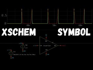 Xschem - Creating a symbol for a schematic & Simulate it