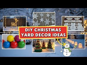 142+ DIY Christmas Yard Decor Ideas 2025 | Fun, Simple & Classy Outdoor Displays