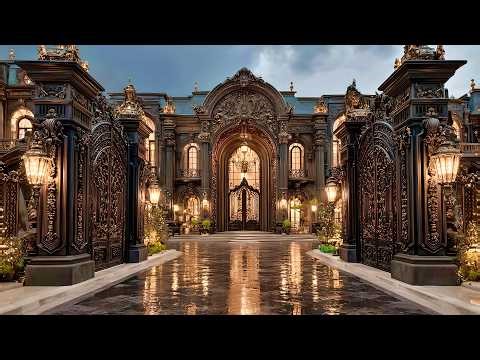 Step Inside the Ultimate Dark Luxury Mansions | Architecture & Design Tour